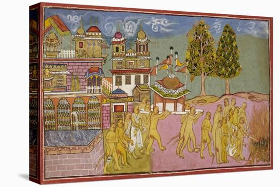 Scene From the Ramayana-null-Premier Image Canvas