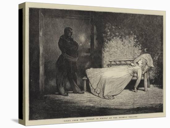 Scene from the Woman in White, at the Olympic Theatre-Sir James Dromgole Linton-Premier Image Canvas