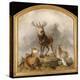 Scene in Braemar - Highland Deer-Edwin Henry Landseer-Premier Image Canvas