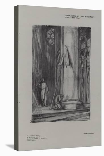 Scene in Rheims Cathedral from Saint Joan-Charles Ricketts-Premier Image Canvas