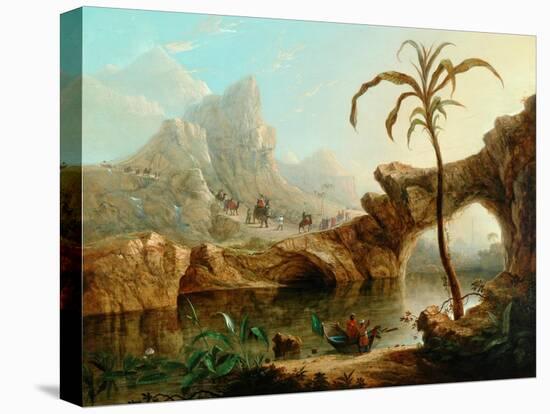 Scene In The Himalayas-William Daniell-Premier Image Canvas