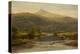 Scene on the Llugwy with Moel Siabod in the Distance, 1870-Benjamin Williams Leader-Premier Image Canvas