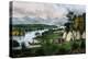 Scenery of the Upper Mississippi-Currier & Ives-Premier Image Canvas