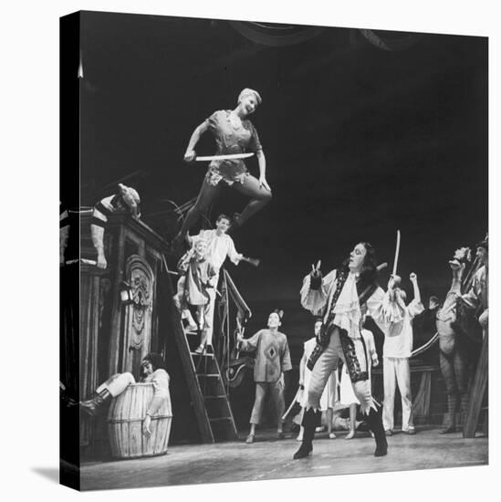 Scenes from "Peter Pan" Starring Mary Martin and Cyril Richard-Allan Grant-Premier Image Canvas