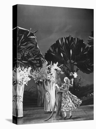 Scenes from "Peter Pan" with Heller Halliday, Televised after Broadway Run-Allan Grant-Premier Image Canvas