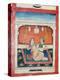 Scenes from the Kama Sutra from Cupboard in the Juna Mahal Fort, Dungarpur, Rajasthan State, India-R H Productions-Premier Image Canvas