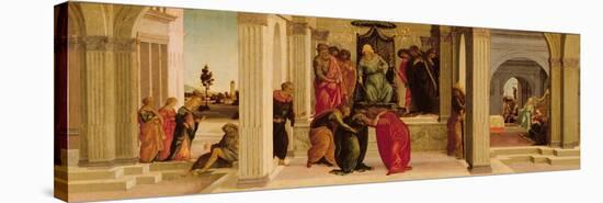 Scenes from the Story of Esther (Oil on Panel)-Filippino Lippi-Premier Image Canvas