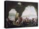 Scenes of Everyday Life in a Cave in Posillipo, Near Naples-Pietro Fragiacomo-Premier Image Canvas