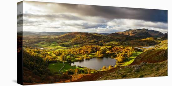 Scenic autumn landscape, Lake District, Cumbria, England, United Kingdom-Panoramic Images-Premier Image Canvas