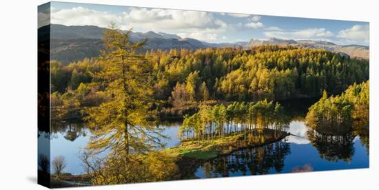 Scenic autumn landscape, Lake District, Cumbria, England, United Kingdom-Panoramic Images-Premier Image Canvas