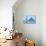 Scenic Italy Sardinia Beach Resort Landscape with Sail Boat and Mountains-kadmy-Premier Image Canvas displayed on a wall