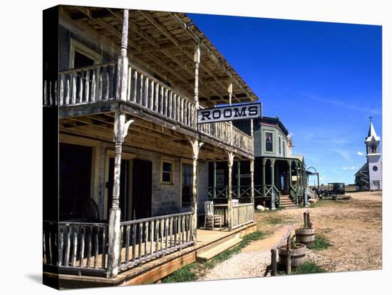 Scenic of 1880's Ghost Town, Murdo, South Dakota, USA-Bill Bachmann-Premier Image Canvas