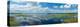 Scenic view of a lake against cloudy sky, Upper Myakka Lake, Myakka River State Park, Sarasota,...-null-Premier Image Canvas