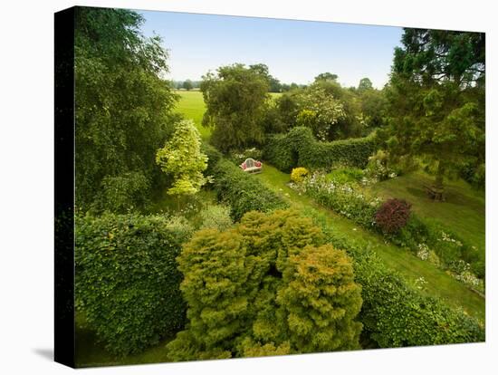 Scenic View of Country Garden-Tim Kahane-Premier Image Canvas