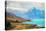 Scenic View of Mount Cook Viewpoint with the Lake Pukaki and the Road Leading to Mount Cook Village-Kuntalee Rangnoi-Premier Image Canvas