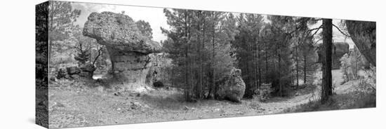 Scenic view of the geological site, Ciudad Encantada, Cuenca, Castilla-La Mancha, Spain-null-Premier Image Canvas