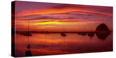 Scenic View Of The Morro Bay At Dusk San Luis Obispo County California Usa Photographic Print Art Com