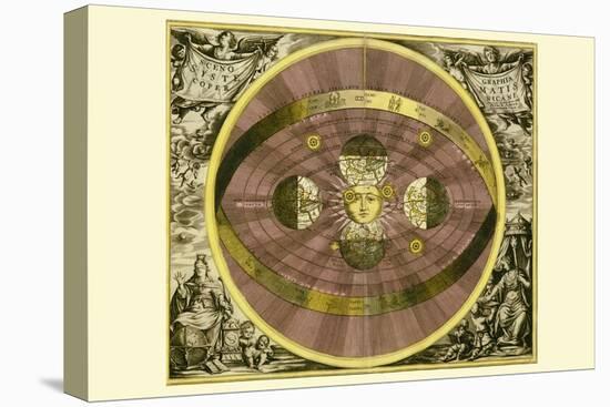 Sceno Systematis Copernicani-Andreas Cellarius-Stretched Canvas