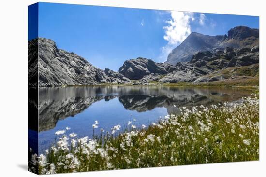 Schiefer See, Spronser Lake District, Texelgruppe, South Tirol-Rolf Roeckl-Premier Image Canvas