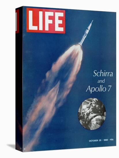 Schirra and Apollo 7, October 25, 1968-null-Premier Image Canvas