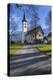 Schlosskirche Interlake, Interlaken, Jungfrau region, Bernese Oberland, Swiss Alps, Switzerland, Eu-Frank Fell-Premier Image Canvas