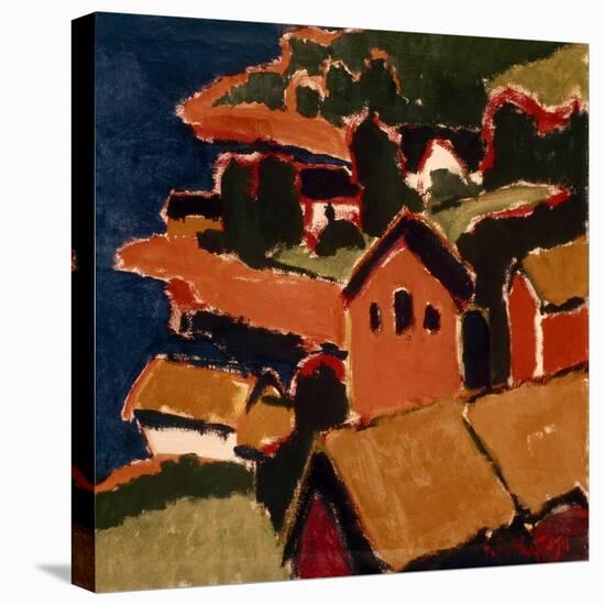 Schmidt-Rottluff: Countryside, 1911-Karl Schmidt-Rottluff-Premier Image Canvas