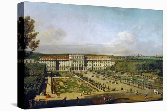 Schönbrunn Palace Viewed from the Gardens, Between 1758 and 1761-Bernardo Bellotto-Premier Image Canvas