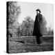 Scholar C.S. Lewis Standing in Open Field; Nr. Magdalen College, Oxford University-null-Premier Image Canvas