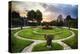 Schonbrunn Palace Garden at Sunset-George Oze-Premier Image Canvas