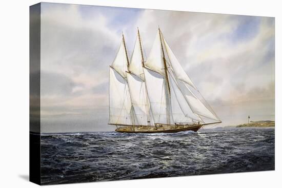 Schooner "Atlantic"-Jack Wemp-Premier Image Canvas