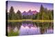 Schwabacher's Landing at Dawn-Dean Fikar-Premier Image Canvas