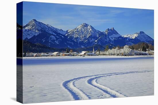 Schwangau and Tannheimer Alps, Allgau, Bavaria, Germany, Europe-Hans-Peter Merten-Premier Image Canvas