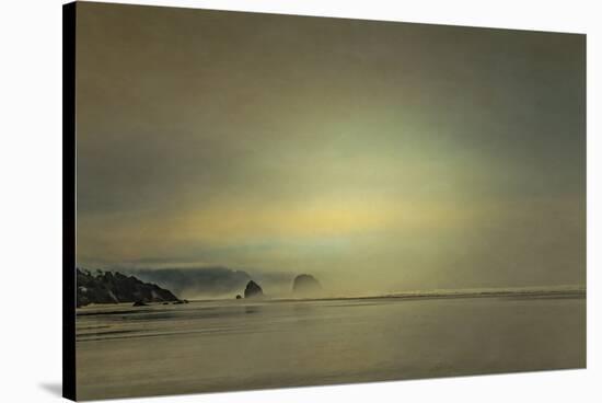 Schwartz - Gentle Coastal Sunrise-Don Schwartz-Stretched Canvas