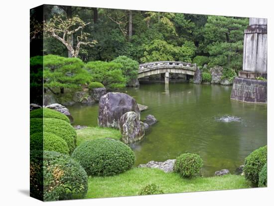 Scilent Stone Garden, Kyoto, Japan-Shin Terada-Premier Image Canvas