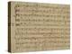 Score of the Kyrie Eleison from the 'Messa a Quattro Voci', 18th Century Copy-Giovanni Pierluigi da Palestrina-Premier Image Canvas