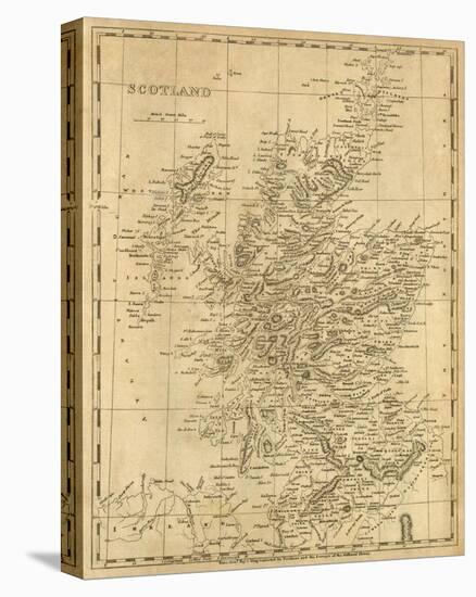 Scotland, c.1812-Aaron Arrowsmith-Stretched Canvas