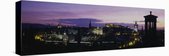 Scotland, Edinburgh Castle-null-Stretched Canvas