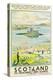 Scotland, Kishmul Castle Isle of Barra, Poster Advertising British Railways, 1952-null-Premier Image Canvas