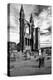 Scotland, St. Andrews, Old Cathedral, Ruin, B / W-Thomas Ebelt-Premier Image Canvas