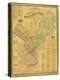 Scott's Map of the Consolidated City of Philadelphia, 1856-James Scott-Premier Image Canvas