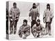 Scott, Wilson, Oates, Bowers and Evans at the South Pole, 18th January 1912-English Photographer-Premier Image Canvas