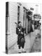 Scottish Bagpiper-Irving Underhill-Stretched Canvas