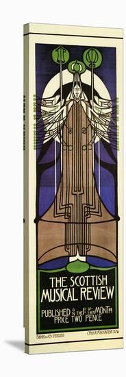 Scottish Musical Review-Charles Rennie Mackintosh-Stretched Canvas