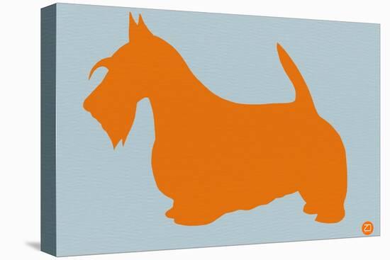 Scottish Terrier Orange-NaxArt-Stretched Canvas