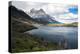 Scottsburg Lake with Cordillera Paine (Paine Massif) Behind, Patagonia, Chile-Matthew Williams-Ellis-Premier Image Canvas