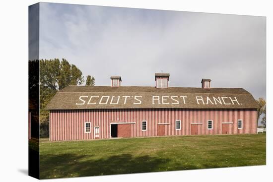 Scout's Rest Ranch, North Platte, Nebraska, USA-Walter Bibikow-Premier Image Canvas