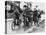 Scouts on Bikes 1930-null-Stretched Canvas