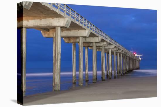 Scripps Pier II-Lee Peterson-Stretched Canvas