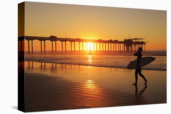 Scripps Pier, La Jolla, San Diego, California, United States of America, North America-Richard Cummins-Premier Image Canvas