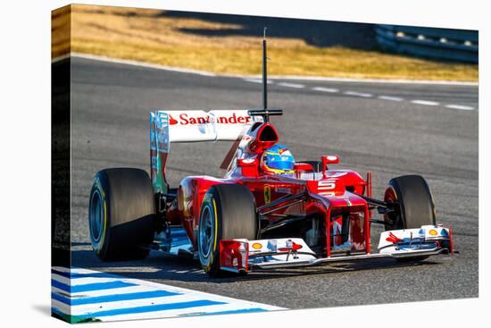 Scuderia Ferrari F1, Fernando Alonso, 2012-viledevil-Premier Image Canvas